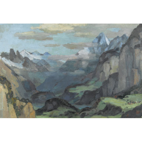 ARNOLD BR�GGER : 'Das Haslital' (DOBIASCHOFSKY AUKTIONEN AG)