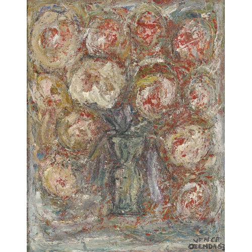 FRAN�OIS OZENDA : Expressives Blumenstillleben (DOBIASCHOFSKY AUKTIONEN AG)