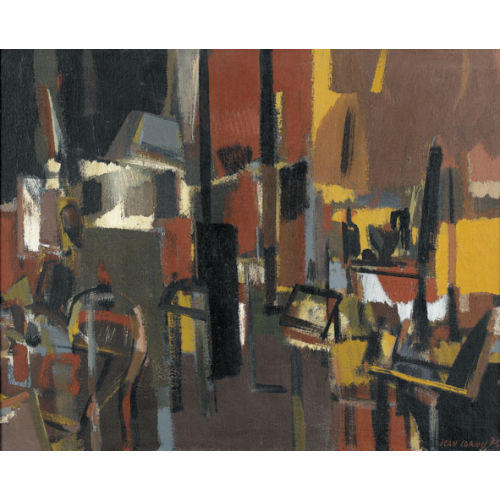 JEAN CORNU : 'Rouge et ocre' (DOBIASCHOFSKY AUKTIONEN AG)