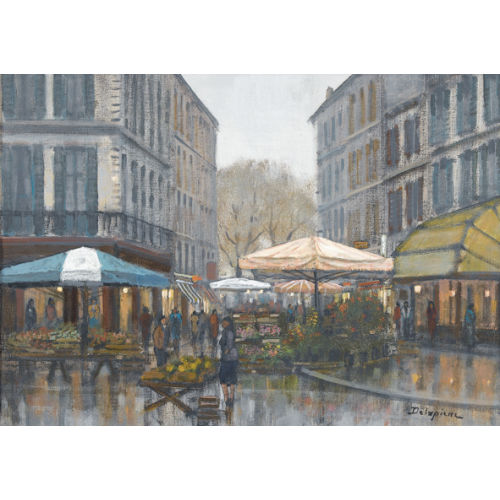 ROGER DELAPIERRE : 'Le march�' (DOBIASCHOFSKY AUKTIONEN AG)