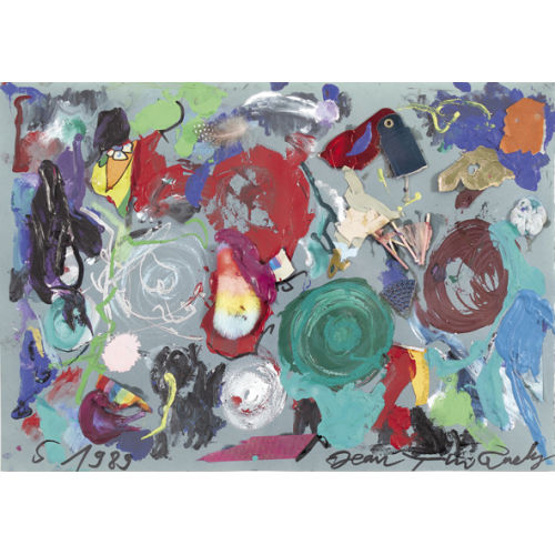 JEAN TINGUELY : Composition (DOBIASCHOFSKY AUKTIONEN AG)