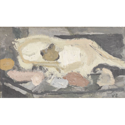 VICTOR SURBEK : Expressives Stillleben mit Kamelsch�del (DOBIASCHOFSKY AUKTIONEN AG)