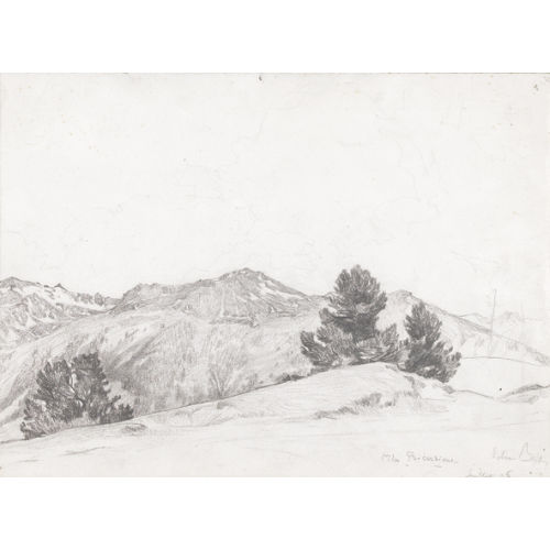 EDMOND BILLE : Paysage (DOBIASCHOFSKY AUKTIONEN AG)