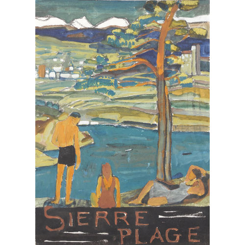 EDMOND BILLE : 'Sierre Plage' (DOBIASCHOFSKY AUKTIONEN AG)