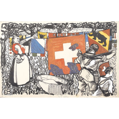 EDMOND BILLE : 'Censure...' (DOBIASCHOFSKY AUKTIONEN AG)