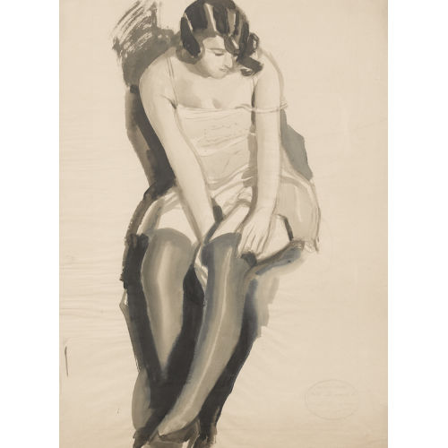 EDMOND BILLE : Femme (DOBIASCHOFSKY AUKTIONEN AG)
