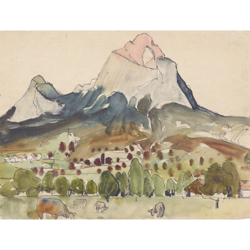 EDMOND BILLE : Paysage (DOBIASCHOFSKY AUKTIONEN AG)