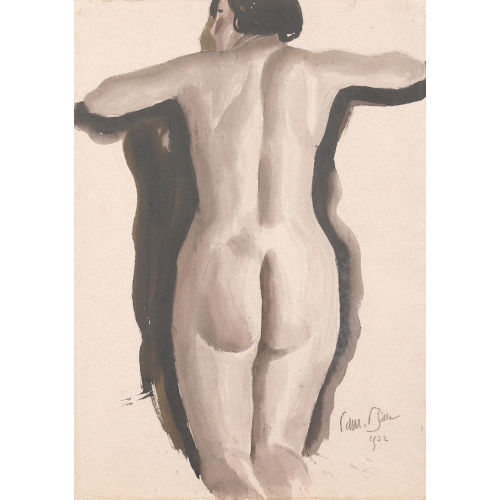 EDMOND BILLE : Nu de dos (DOBIASCHOFSKY AUKTIONEN AG)