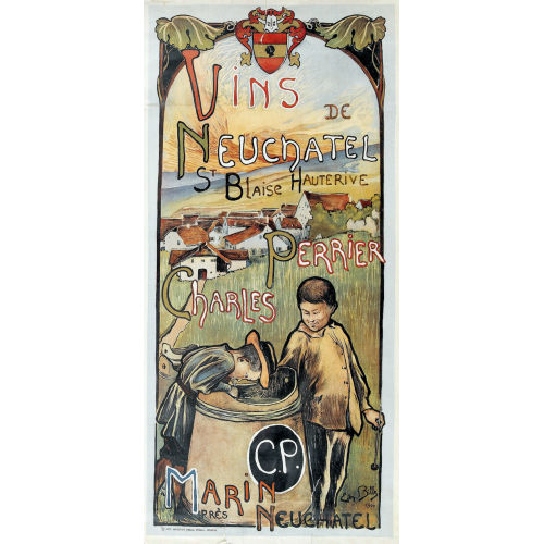 EDMOND BILLE : 'Vins de Neuch�tel...' (DOBIASCHOFSKY AUKTIONEN AG)