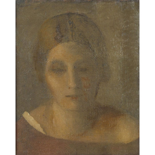 JOHANN WILHELM VON TSCHARNER : 'Frauenkopf' (DOBIASCHOFSKY AUKTIONEN AG)