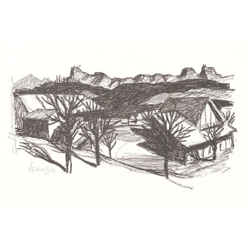 FRED STAUFFER : Emmentaler Landschaft (DOBIASCHOFSKY AUKTIONEN AG)