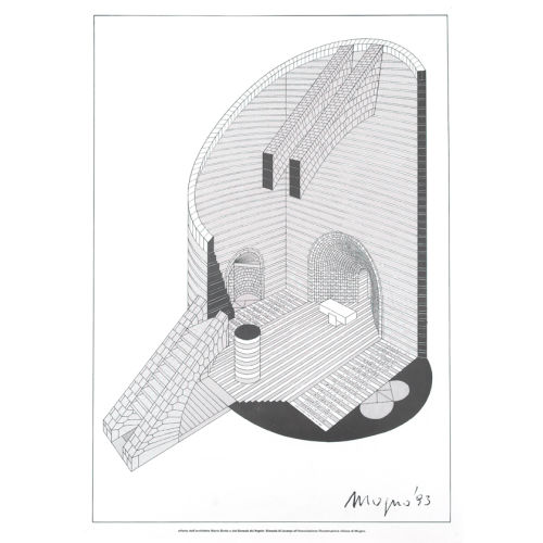 MARIO BOTTA : 'Chiesa di Mogno' (DOBIASCHOFSKY AUKTIONEN AG)