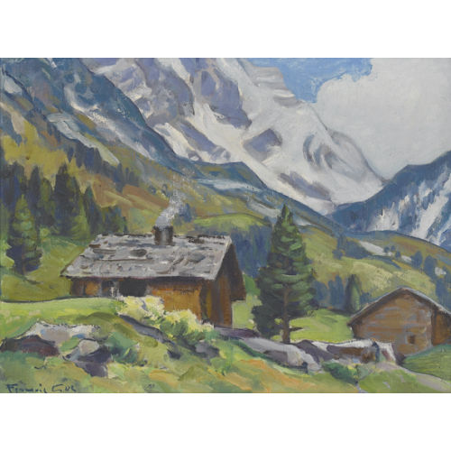 FRAN�OIS GOS : 'Les Diablerets' (DOBIASCHOFSKY AUKTIONEN AG)