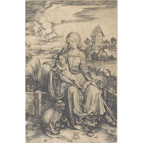 ALBRECHT D�RER : Maria mit der Meerkatze (DOBIASCHOFSKY AUKTIONEN AG)