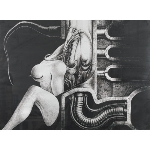 HANS-RUEDI GIGER : Frauenfigur (DOBIASCHOFSKY AUKTIONEN AG)