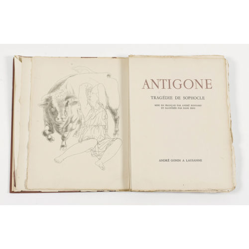 HANS ERNI : 'Antigone/Trag�die de Sophocle' (DOBIASCHOFSKY AUKTIONEN AG)