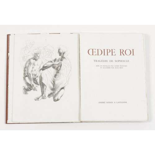 HANS ERNI : 'Oedipe Roi/Trag�die de Sophocle' (DOBIASCHOFSKY AUKTIONEN AG)