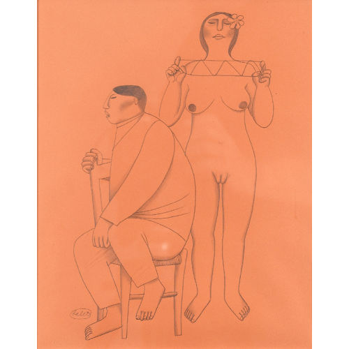 JAN BALET : Mann und Frau (DOBIASCHOFSKY AUKTIONEN AG)