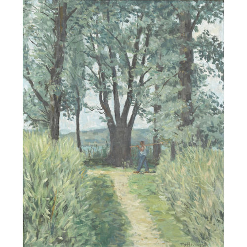 HEINRICH NYFFENEGGER : 'Am Murtensee' (DOBIASCHOFSKY AUKTIONEN AG)