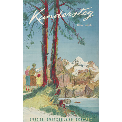PIERRE MONNERAT : 'Kandersteg' (DOBIASCHOFSKY AUKTIONEN AG)