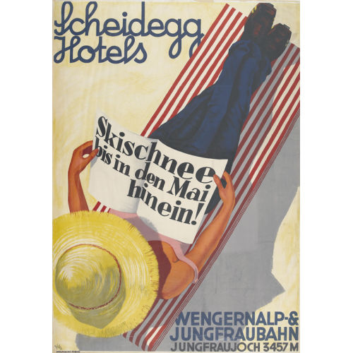 ALEX WALTER DIGGELMANN : 'Scheidegg Hotels' (DOBIASCHOFSKY AUKTIONEN AG)