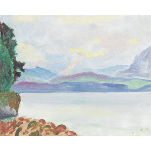 CUNO AMIET : 'Abendstimmung' (DOBIASCHOFSKY AUKTIONEN AG)