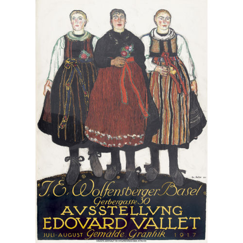 EDOUARD VALLET : 'Edouard Vallet Wolfensberger 1917' (DOBIASCHOFSKY AUKTIONEN AG)