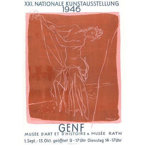 MAURICE BARRAUD : 'XXI. Nationlae Kunstausstellung 1946 Genf' (DOBIASCHOFSKY AUKTIONEN AG)