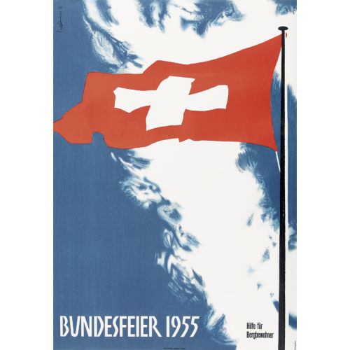 PIERRE GAUCHAT : 'Bundesfeier 1955' (DOBIASCHOFSKY AUKTIONEN AG)