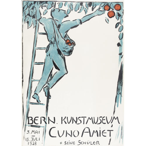 CUNO AMIET : 'Bern. Kunstmuseum 1928' (DOBIASCHOFSKY AUKTIONEN AG)