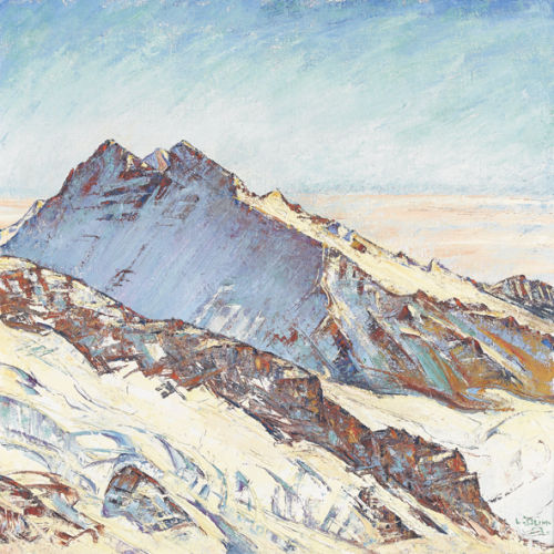 LOUIS D�RR : 'Walliser Fieschh�rner' (DOBIASCHOFSKY AUKTIONEN AG)