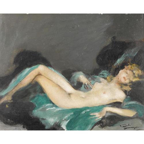 JEAN GABRIEL DOMERGUE : 'Far niente' (DOBIASCHOFSKY AUKTIONEN AG)