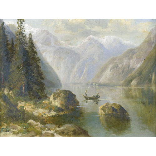 ALOIS TOLDT : 'K�nigssee bei Berchtesgaden' (DOBIASCHOFSKY AUKTIONEN AG)