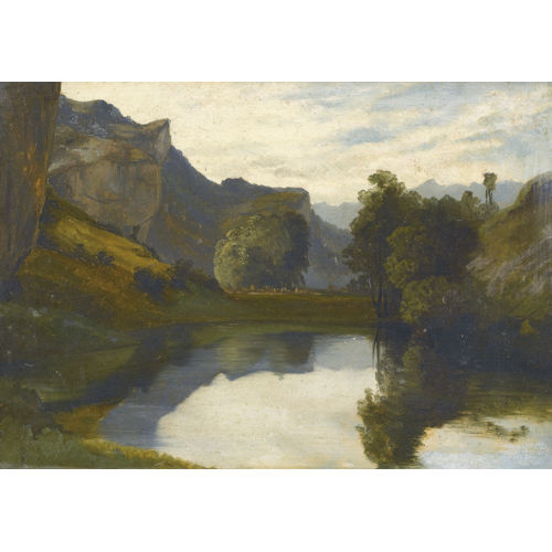 BARTHELEMY MENN : Sommerliche Seeuferpartie (DOBIASCHOFSKY AUKTIONEN AG)