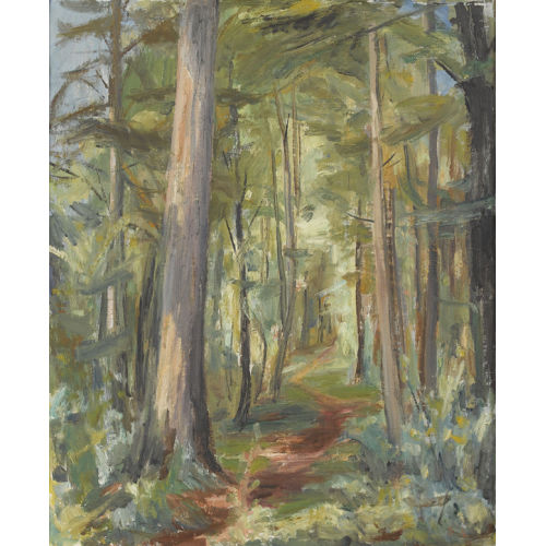 ERNST LEU : 'Waldweg' (DOBIASCHOFSKY AUKTIONEN AG)