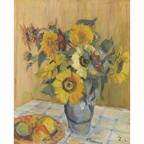 ERNST LEU : 'Sonnenblumen' (DOBIASCHOFSKY AUKTIONEN AG)