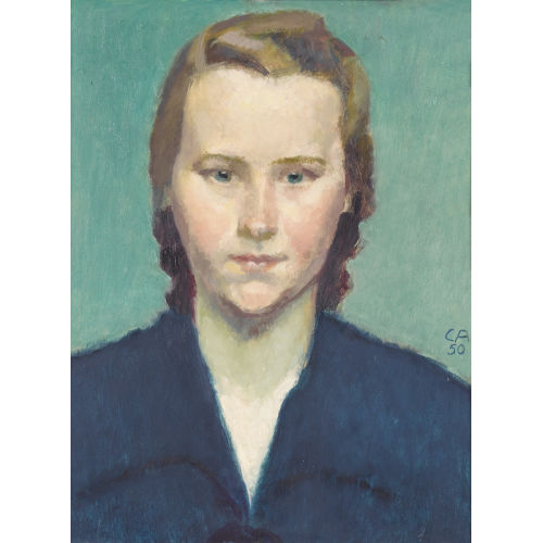 CUNO AMIET : M�dchenportr�t (DOBIASCHOFSKY AUKTIONEN AG)
