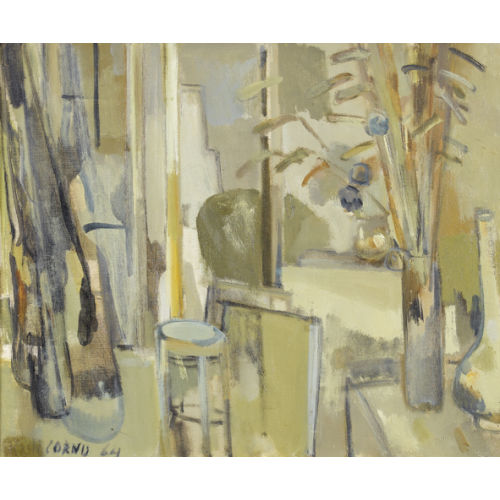JEAN CORNU : K�nstleratelier in Paris (DOBIASCHOFSKY AUKTIONEN AG)