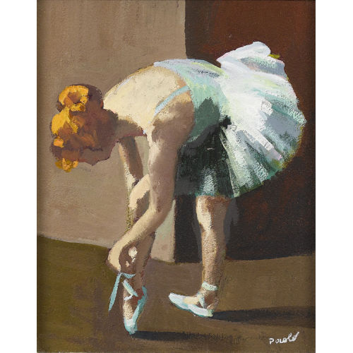 PAUL JAKOB) PAOLO (EIGTL. M�LLER : 'Balletteuse' (DOBIASCHOFSKY AUKTIONEN AG)