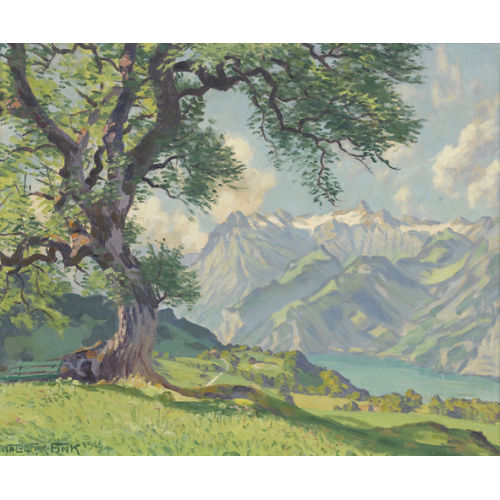 WALDEMAR FINK : 'Sommermorgen' (DOBIASCHOFSKY AUKTIONEN AG)