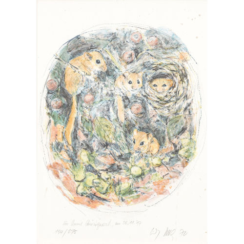 FRITZ HUG : M�usefamilie (DOBIASCHOFSKY AUKTIONEN AG)