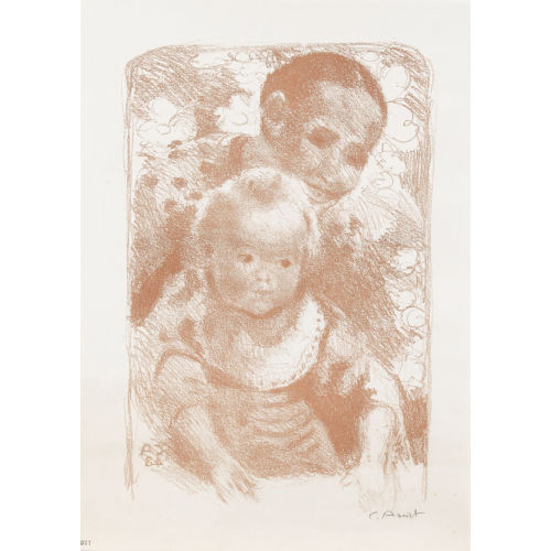 CUNO AMIET : Mutter und Kind (DOBIASCHOFSKY AUKTIONEN AG)