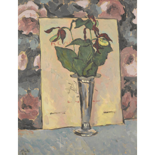 CONRAD MEILI : Stillleben mit Orchideen (DOBIASCHOFSKY AUKTIONEN AG)
