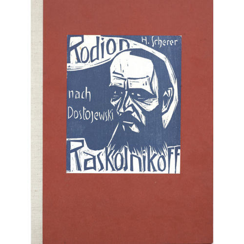 HERMANN SCHERER : 'Rodion Raskolnikoff nach Dostojewski' (DOBIASCHOFSKY AUKTIONEN AG)