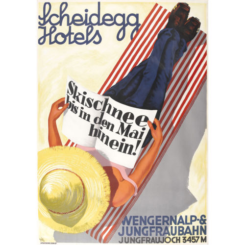 ALEX WALTER DIGGELMANN : 'Scheidegg Hotels' (DOBIASCHOFSKY AUKTIONEN AG)