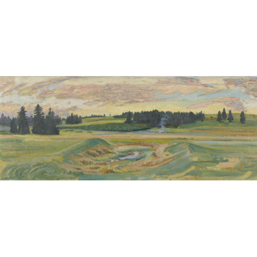 CHARLES L′EPLATTENIER : Landschaft im Neuenburger Jura (DOBIASCHOFSKY AUKTIONEN AG)