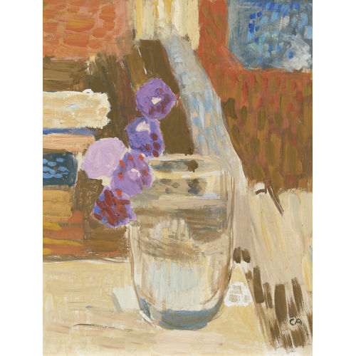 CUNO AMIET : Blume in einem Wasserglas (DOBIASCHOFSKY AUKTIONEN AG)