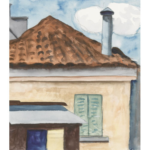 HERMANN HESSE : Sommerliche Hauspartie im Tessin (DOBIASCHOFSKY AUKTIONEN AG)