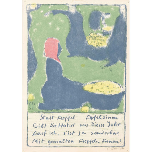 CUNO AMIET : Obsternte (DOBIASCHOFSKY AUKTIONEN AG)