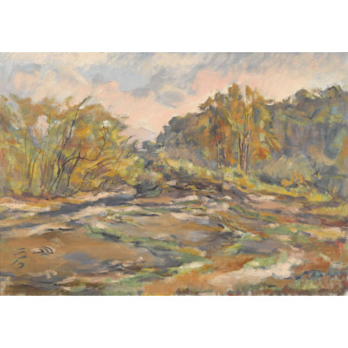 OTTO MEISTER : Herbstliche Waldlichtung (DOBIASCHOFSKY AUKTIONEN AG)